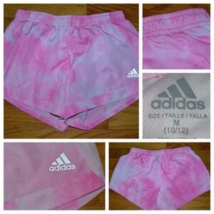 Youth girls Adidas athletic shorts, size M 10/12